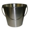 Bucket Stainless Steel 300 x 265 mm 