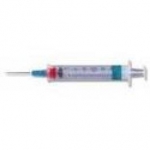 SYRINGE 3 ml with 25g x 5/8" needle, BOX of 100